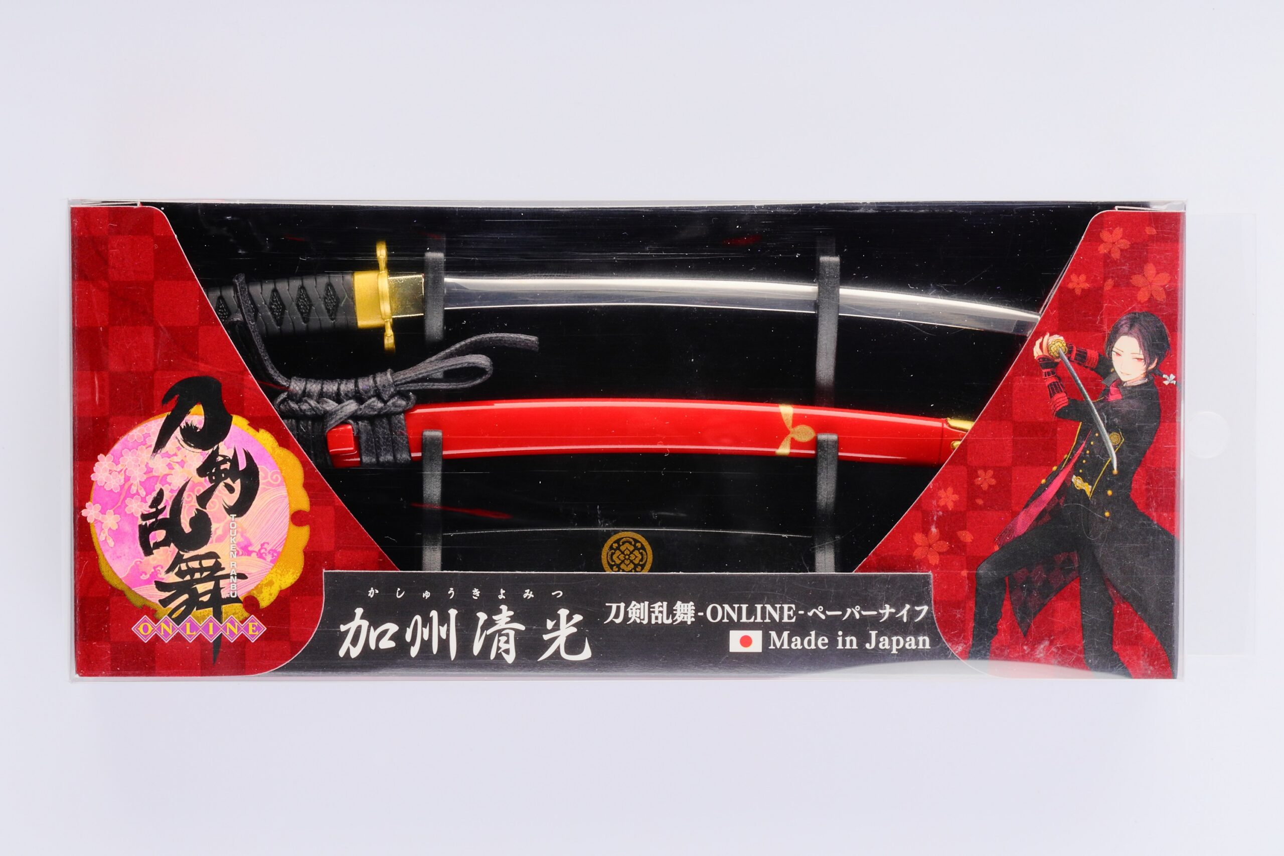 刀剣乱舞 Online ペーパーナイフ加州清光モデル 岐阜県関市の刃物メーカーニッケン刃物 はさみ 爪切りなど製造